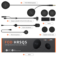 Fodsports HRSQS Speaker Helmet Headsets for M1-S Plus M1-S Air Intercom Motorcycle Accessories Type C Headphone with Microphone