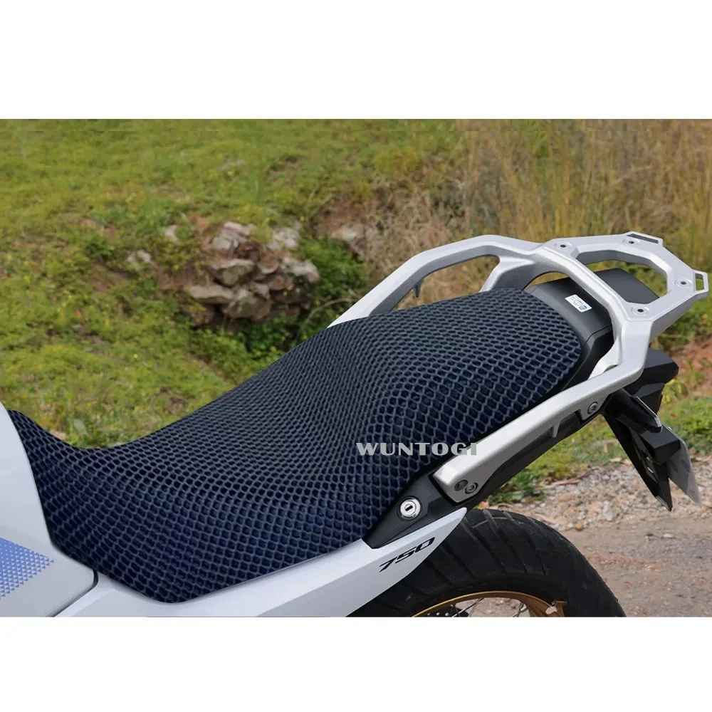 For Honda Transalp XL750 2023 Transalp XL 750 Accessories Motorcycle Seat Cover  2023 Seat Protect Cushion 3D Airflow Seat Cover