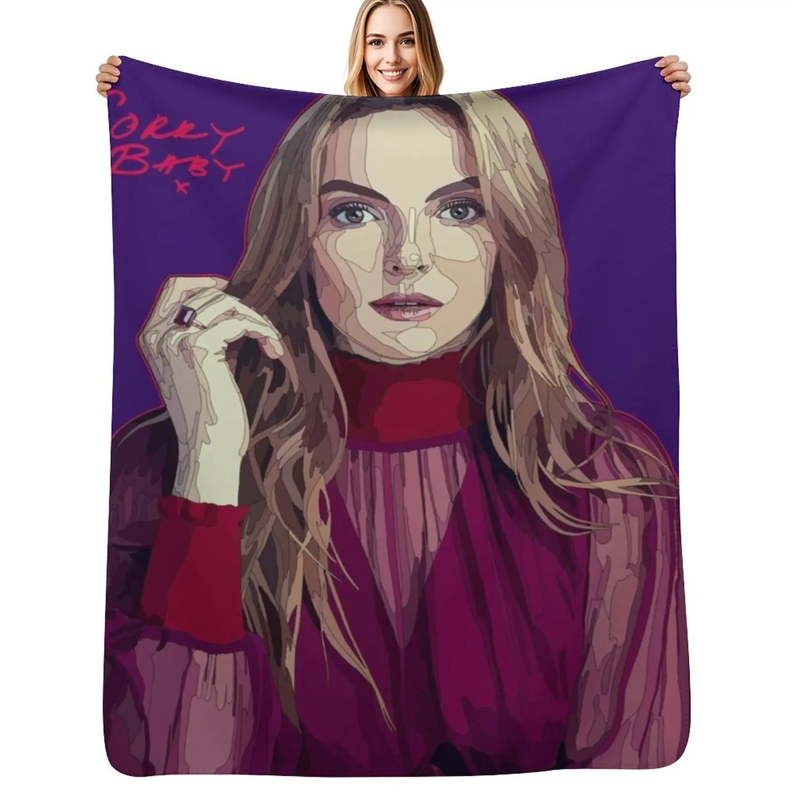 

Comer Crush Throw Blanket for babies Thin Quilt cosplay anime Blankets