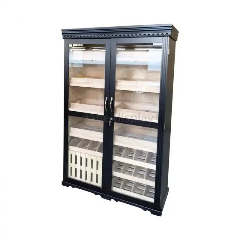 

custom.Commercial Retail Shop Shop Furniture Store Wooden Cigar Display Counter Smoke Shop Showcase