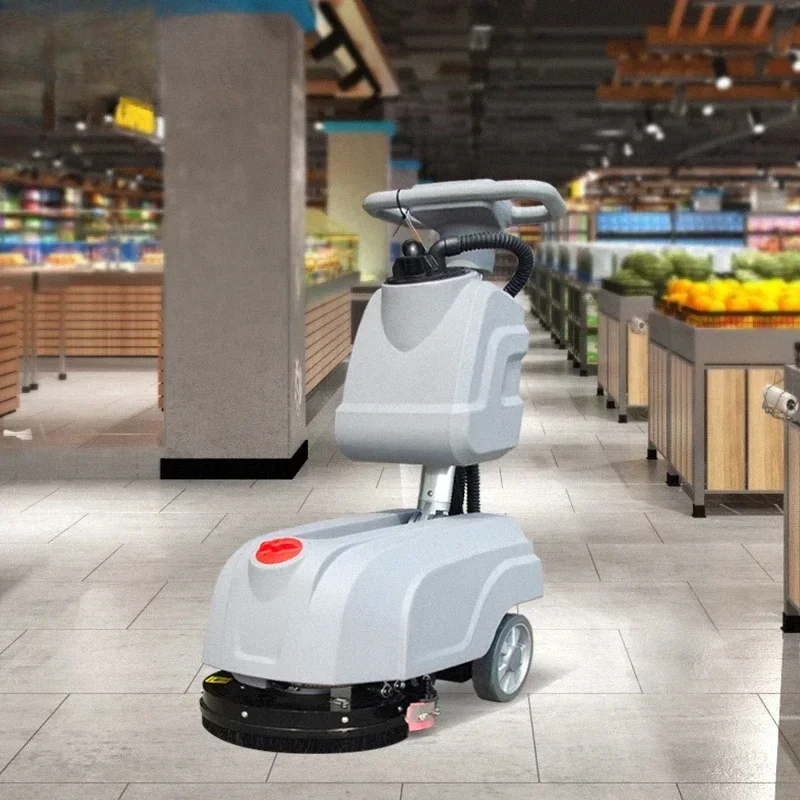 

STERLL SX350 hand push foldable washing machine house used cleaning machine mini scrubber machine with lithium battery HOT SALES