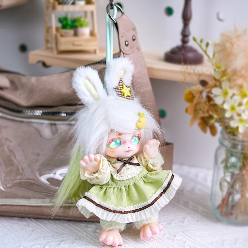 Dumia Forest Family قطيفة من الفينيل صندوق أعمى دمية عصرية على ظهره المعلقات الحلي الهدايا - التماثيل المفاجئة ألعاب قابلة للجمع