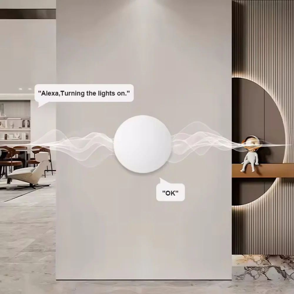 Tuya Zigbee Smart Wireless Button Switches Smart Life Intelligent Scene Linkage Switch Support Google Home Alexa Voice Control