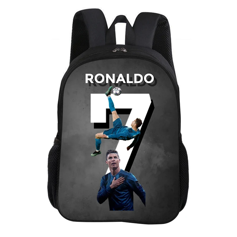 Ronaldo Schoolrugzak CR Voetbalsterrenrugzak Kinderboekentas Knapzak Mode Schooltas Voetbal Sportrugzak Kindercadeau