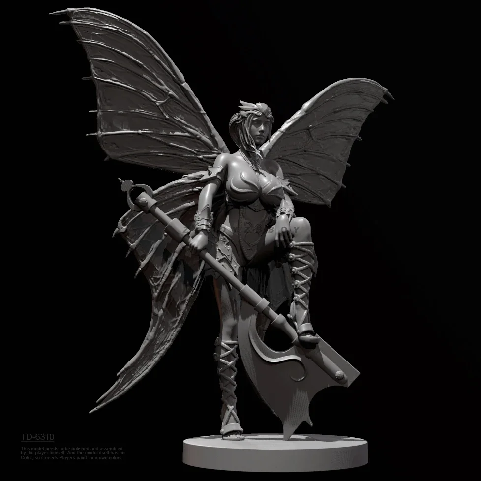 50mm 75mm Resin model kits figure beauty colorless and self-assembled （3D Printing ） TD-6310/3D