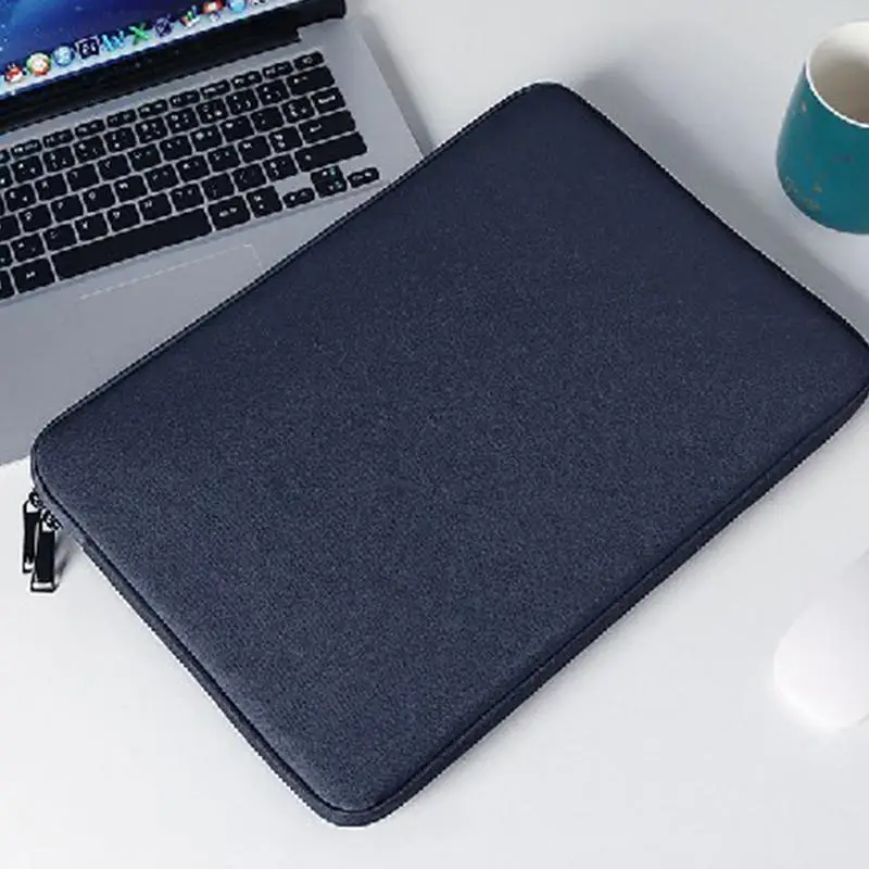 حقيبة كمبيوتر محمول حقيبة كمبيوتر مقاومة للماء حقيبة كمبيوتر خفيفة الوزن حقيبة كمبيوتر محمول تناسب 14.1-15.4 بوصة أكسفورد