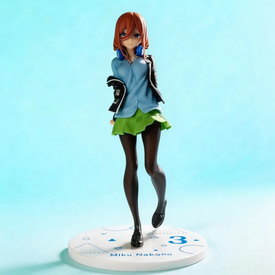

Anime Figure Nakano Miku from The Quintessential Quintuplets 21cm Collectible Model Toy for Fans | Action Figu
