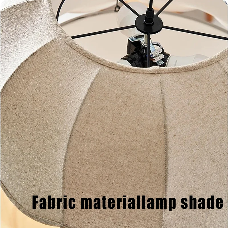 الشمال خمر قلادة ضوء اليابانية وابي سابي النسيج الثريا لمطعم غرفة نوم لوفت فندق متجر ديكور تركيبات #5