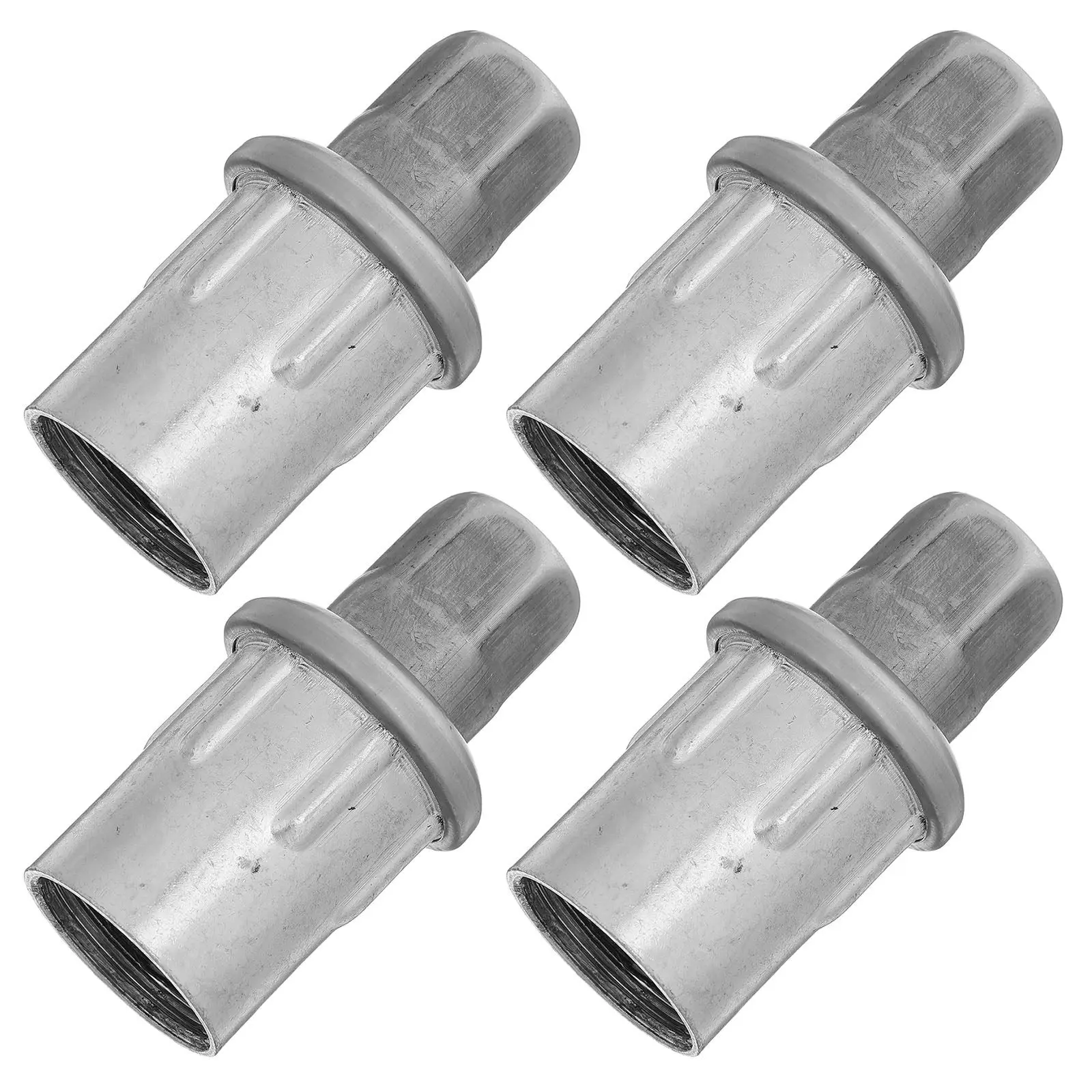 4Pcs Stainless Steel Adjustable Furniture Feet Table Legs Leveling Height 2.8-3.6 Inch Cabinet Shelf Metal Adjustable Feet Heavy