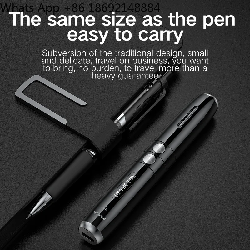 T8 detection pen shape, convenient to carry, anti-theft and anti-candid photography, check hotel camera signal, anti-GPS locator