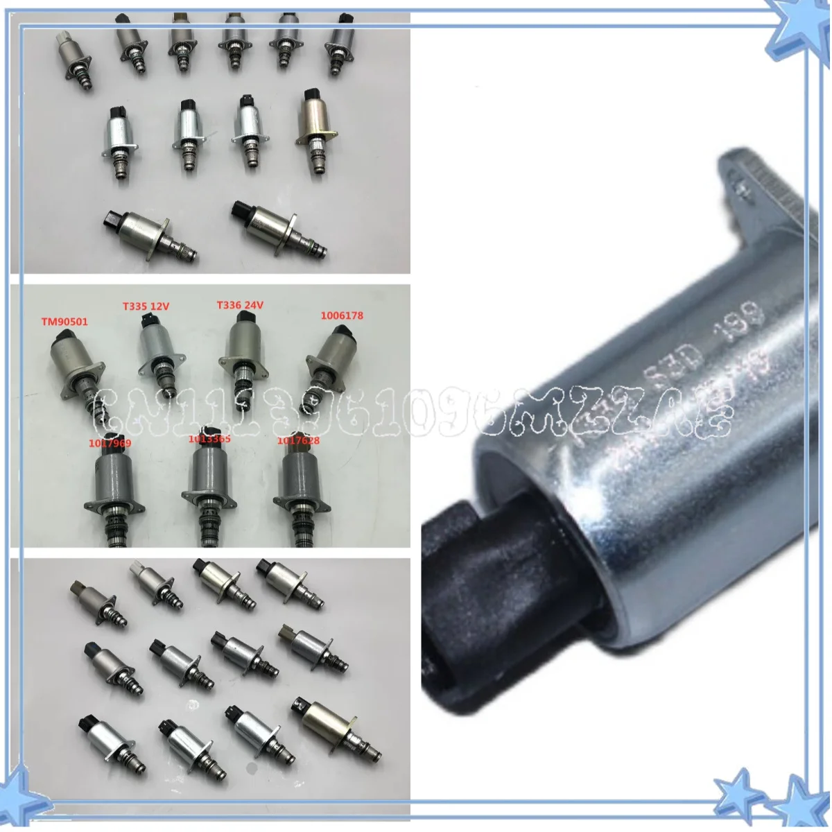 Excavator Parts SY135/205/195/215/245/365 Proportional Pressure Reducing Solenoid Valve TM90501