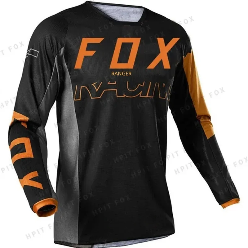 Ranger Fox DH Racing Downhill Jersey Mountain Bike Motorcycle Cycling Crossmax Shirt Ciclismo Clothes for Men MTB Jersey MX