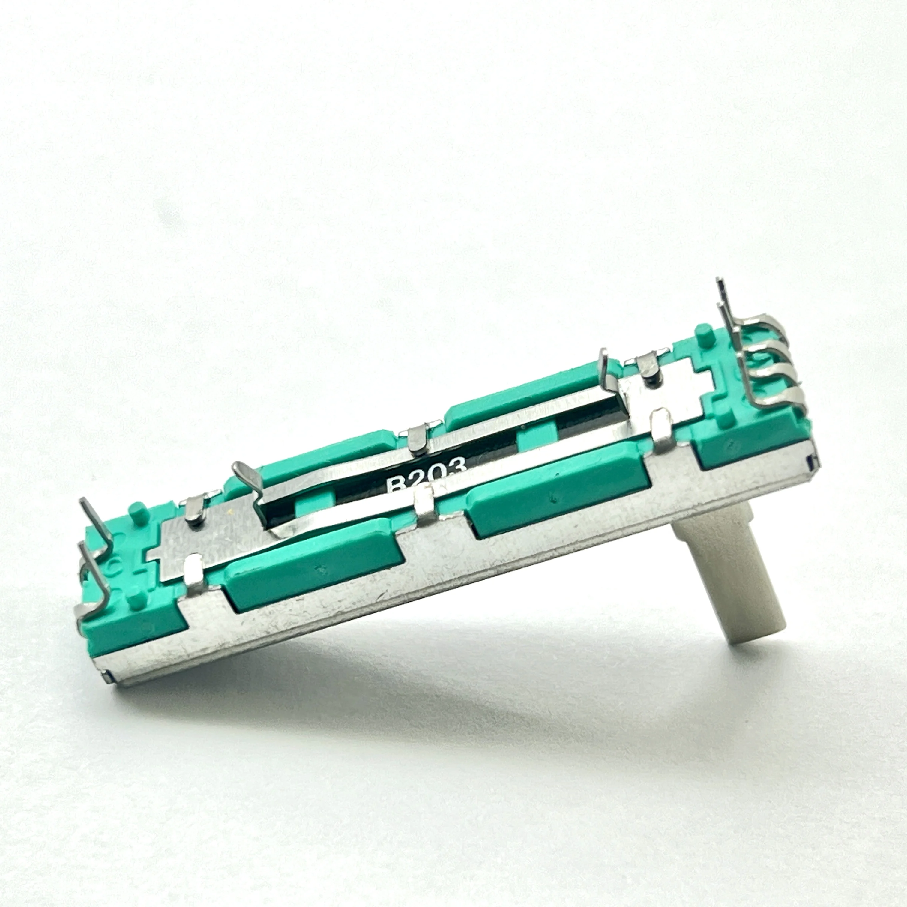 1 piece 45mm dual direct sliding potentiometer B10K B20K B50K B100K handle length 15mm