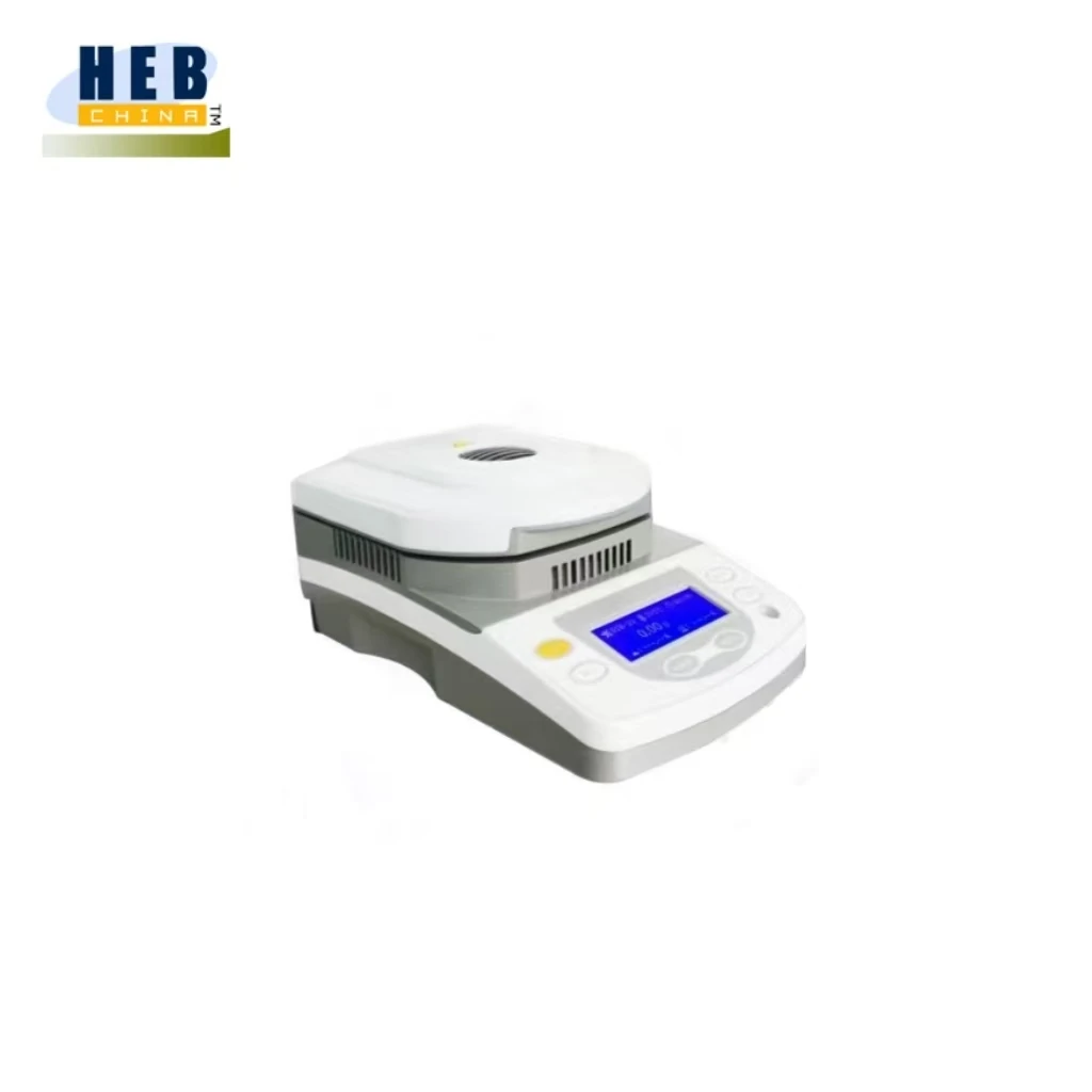 Halogen Moisture Analyzer 50g/1mgTimer Drying/automatic Drying Function Laboratory Moisture Analyzer Quick Water Rate Tester