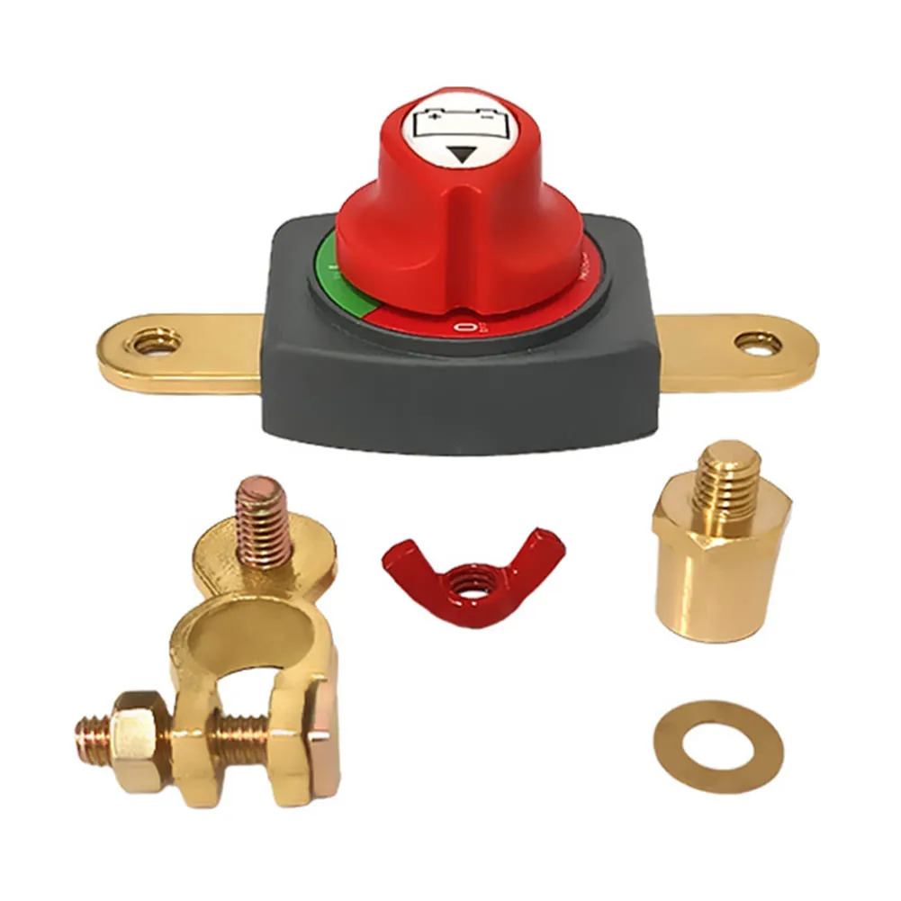 

Electrical Maintenance As Shown In The Picture Battery Disconnect Switch 12-48V Battery Switch Smooth Electricity Flow
