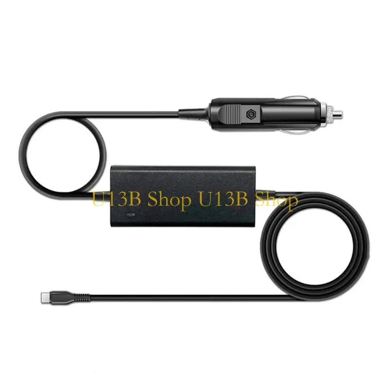 U13B Reliable 12-24V to 20V5A Car Power Adapters 100W Laptops Type C