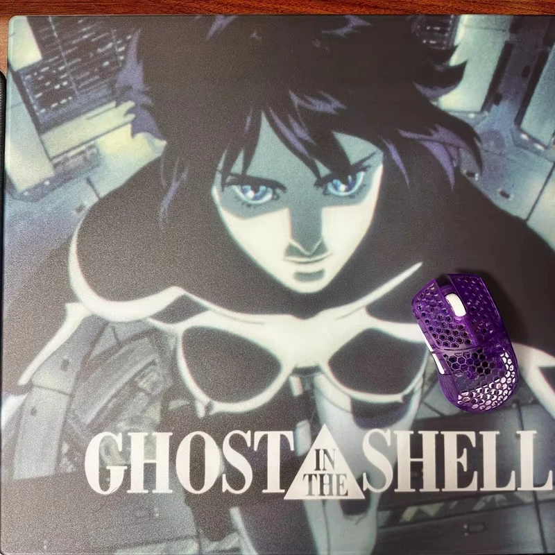 W-Wallhack SP005 Cool Anime Glass Mouse Pad Sora Frosted Surface Desk Mat Tempered Upgrade For FPS Office Custom Mat Accessories