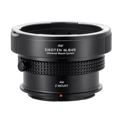 SHOTEN UMS M645 Lens Adapter Unverisal Mount System Mamiya 645 Mount Lens to HasselBlad X1D X2D Fuji GFX 100II 50SII Nikon Z