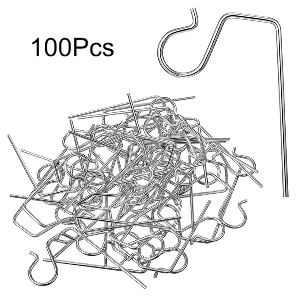 

100 шт., декоративные крючки для украшения рождественских огней