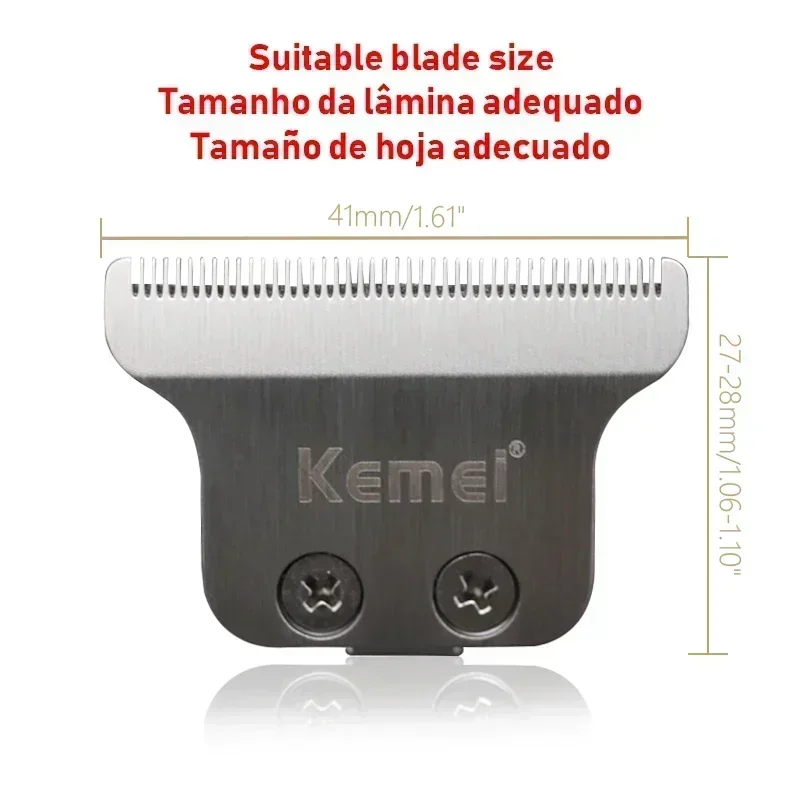 Kemei 1 2 3 6 9 12 mm Hair Trimmer Limit Comb Universal Black Guards Hairdresser Hair Cutting Guide for 5027 1949 5098 9163 5021