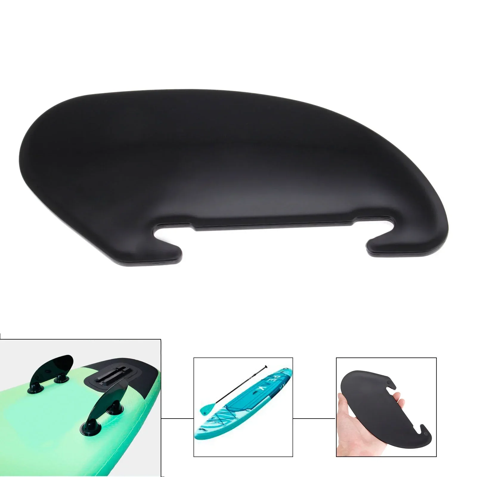 1 Pc Universal Inflatable Boat Kayak Skeg Tracking Fin Water Wave Fin Slide-in Central Small Side Fins For Stand Up Paddle Board