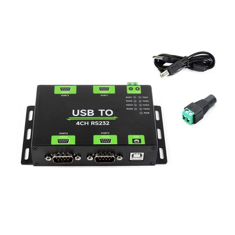 Convertisseur USB vers RS232, Transmission données, Installations faciles, large compatibilité Y9RF