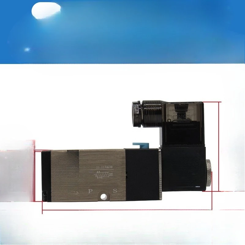 As peças são adequadas para válvula solenóide Shengong CNSY escovada 4M210-08 placa diagonal bidirecional de três vias