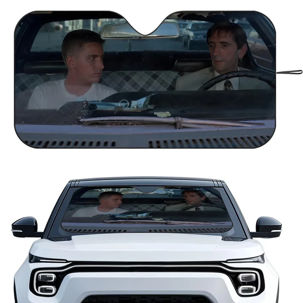 

R-Repo Man Driving Car SunSha Heat-insulating Aluminum Film Windshield Sunshas UV Rays Blocks Car Sun Visor Protector