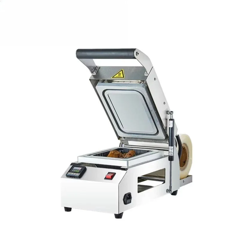 Semi-automatic Disposable Lunch Box Sealing Machine Takeaway Food Container Sealer for Fruit Vegetable Catering