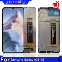 Super Quality AAAA+TFT For Samsung A23 4G LCD Display Touch Screen  Digitizer Assembly Replacment With Frame