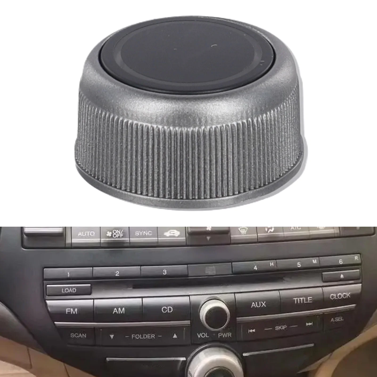 Car Volume Knob For Honda FOR 2008-2013 for crosstour 2011-2016 39103TA0A31 Car Volume Knob Cover Car Accessories Parts