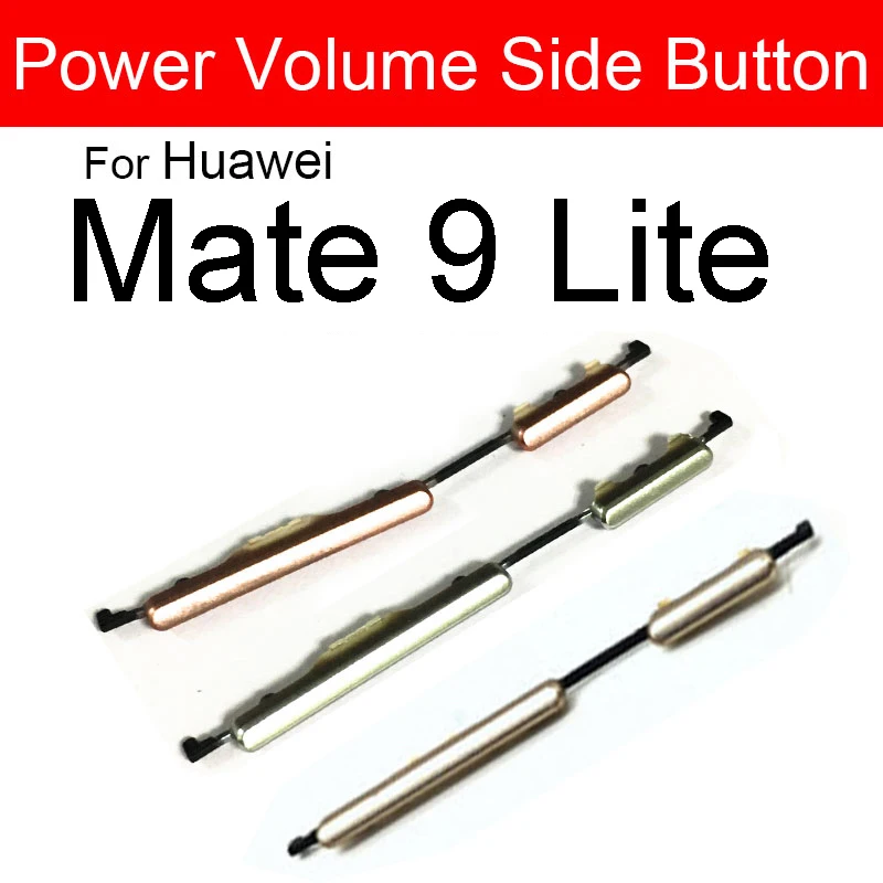 Volume&Power Button For Huawei Mate 9 Mate 9 Lite Mate 9 Pro Side Key Switch Button For Hauwei Mate 9 Lite Pro Replacement Parts