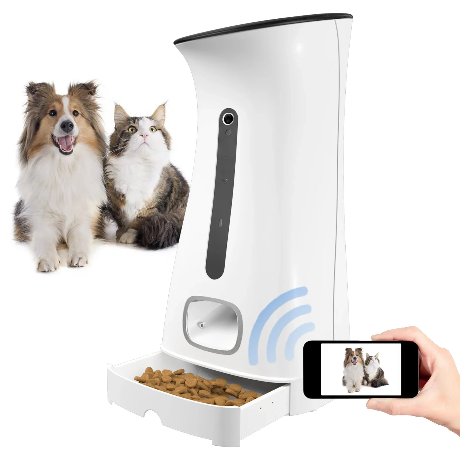 7.5L automatic dog feeder auto dog feeder with smart automatic pet food feeder