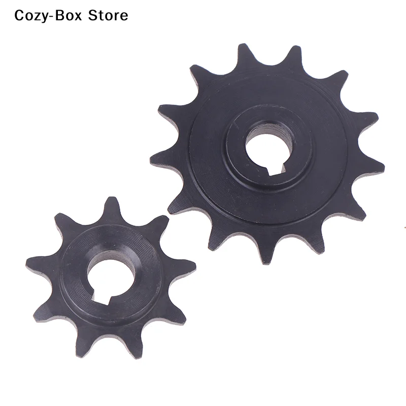 [ZY]9/13 Teeth Electric Vehicle Type 410 Bike Chain Wheel Pinion Gear Motor Sprocket Carbon Steel Gear For  Bicycle Parts[ZY]