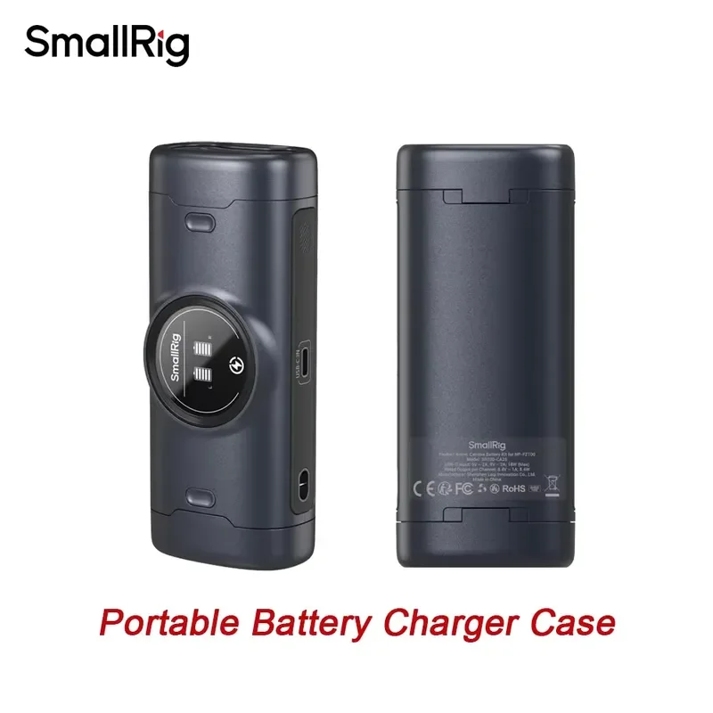 Brand For SmallRig 5105/5106/5107 Compact Charger with HD Screen PD3.0 Fast Charge, Lightweight Design for Photographers on