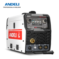 ANDELI 220V Aluminum Welding Machine MIG TIG MMA 3 in 1 IGBT Inverter Semi-automatic MIG Welder Gas Gasless Welding