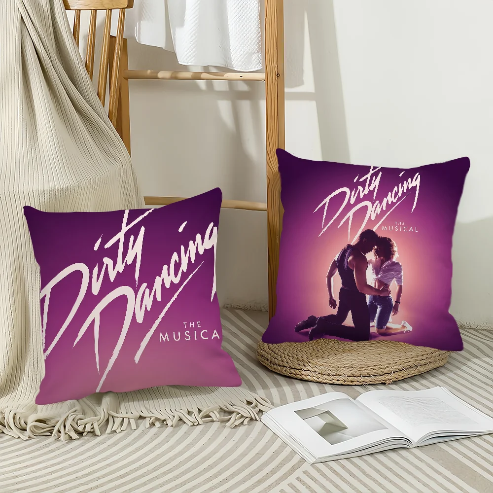Classic Film Dirty D-dancing Pillow Case Square Bedroom Headboard Sofa Living Room Backrest Cushion Nap Pillow 5