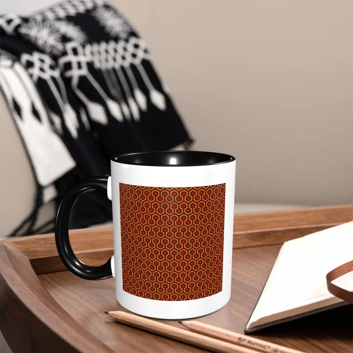 The Overlook Hotel Carpet Mug Funny Ceramic Coffee Cups Tea Mugs Milk Cup Drinkware Gift for Woman Man