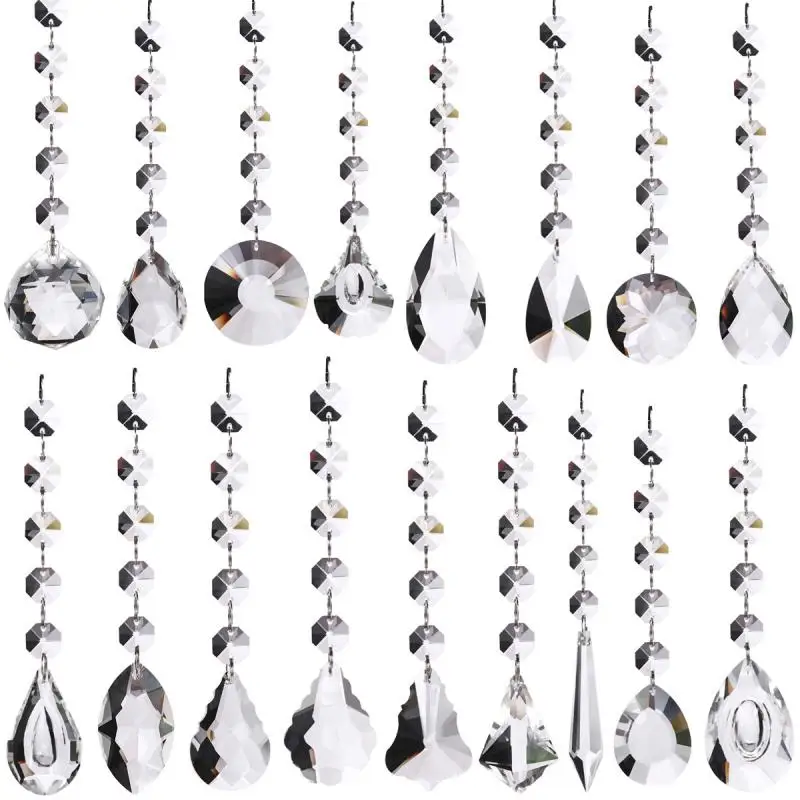 

1Pcs European creative style DIY outdoor lighting crystal pendant lighting accessories pendant