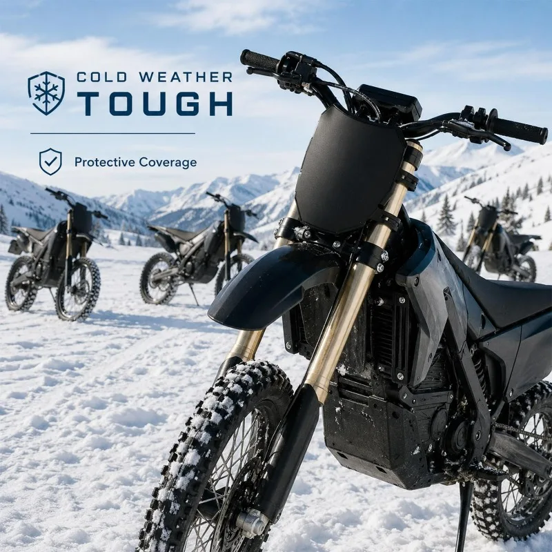 Motorcycle Front License Number Plate Registration Plates E-bike Parts for SURRON Light Bee S X for Stark Varg Talaria Sting