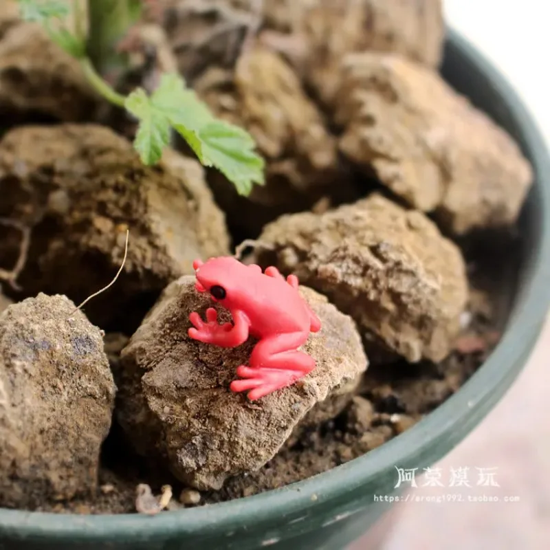 Figuras de animales pequeños de simulación, lindo rana, pulpo, mariposa, pájaro, insecto, modelo en miniatura, decoraciones, juguetes coleccionables