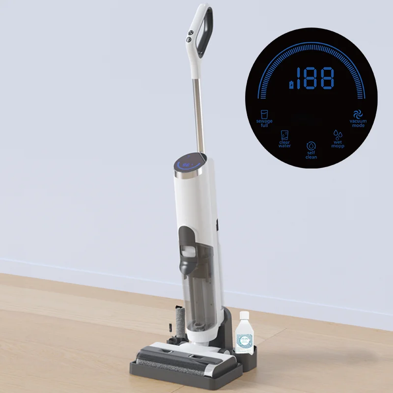 Mop The Floor Home Hotel Use Wet Dry Upright Vacuum Cleaner Floor Scrubber Smart Handheld Vacuum Cleaner For Floor