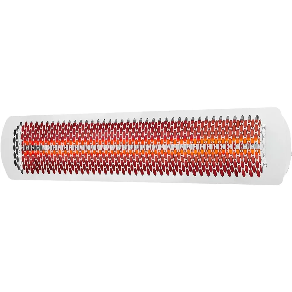 white portable heater Tungsten Electric 4000W Radiant Patio Heater, White heater  Outdoor living room lobby shed