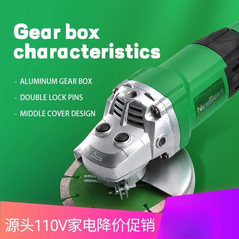 

Angle Grinder Multifunctional Household, Grinding Machine Hand Wheel Power Tools Polishing and Cutting