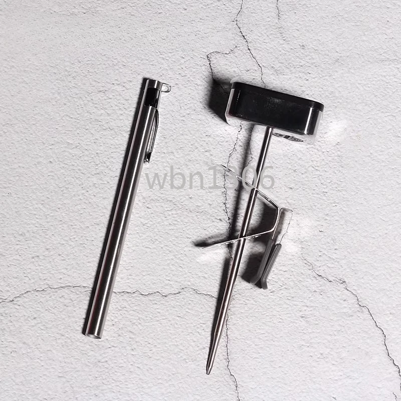 

HK0442 Thermometer Manual brewed milk Coffee Latte cup Hand brewed pot Pen type clipper pointer digital display