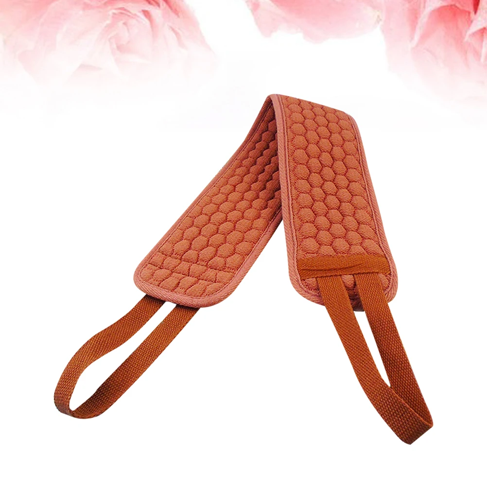 

1PC Bath Towel Back Scrubber Strip Portable Back Rubbing Towel Practical Back Rubbing Towel Dead Skin Removal Bath Towel for Hom