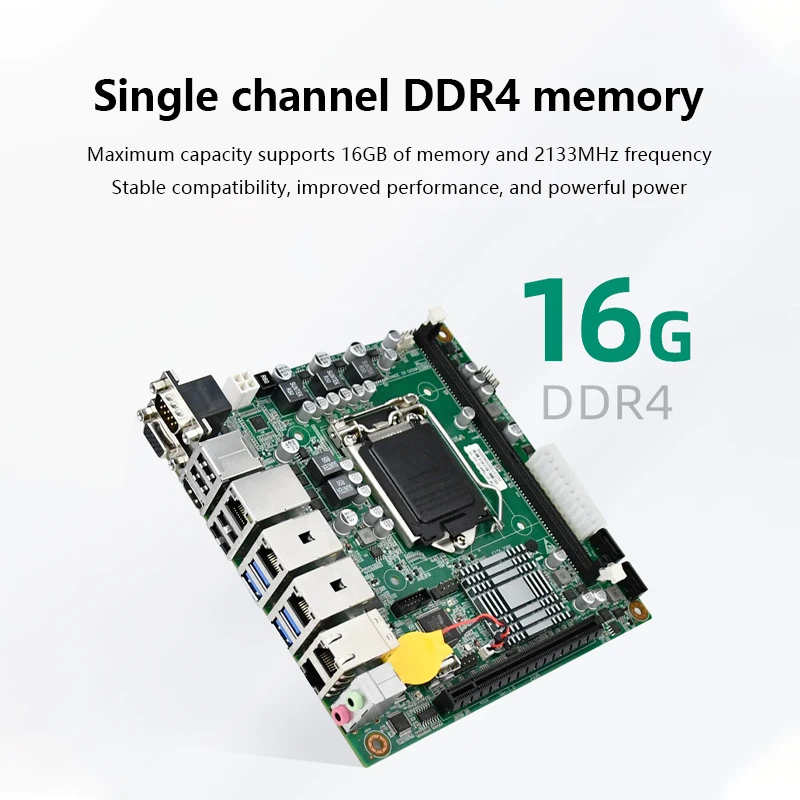 محور التحكم EIP EITX-7588 اللوحة الأم الصناعية 1151 Pin 5-Port Visual Support ATX أو DC Powered Server #2