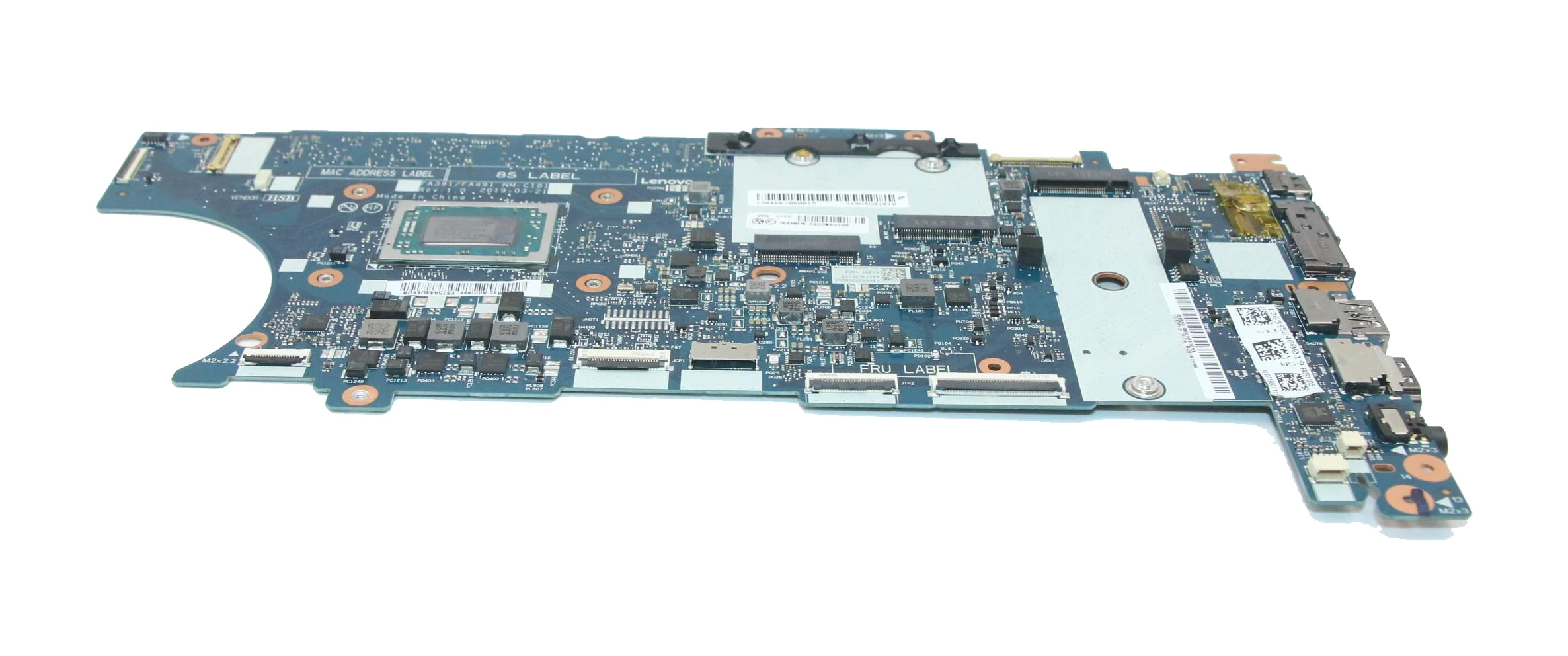 

5B20W63709 For Lenovo ThinkPad X395 T495s laptop Motherboard With CPU Rz5 3500U 8G