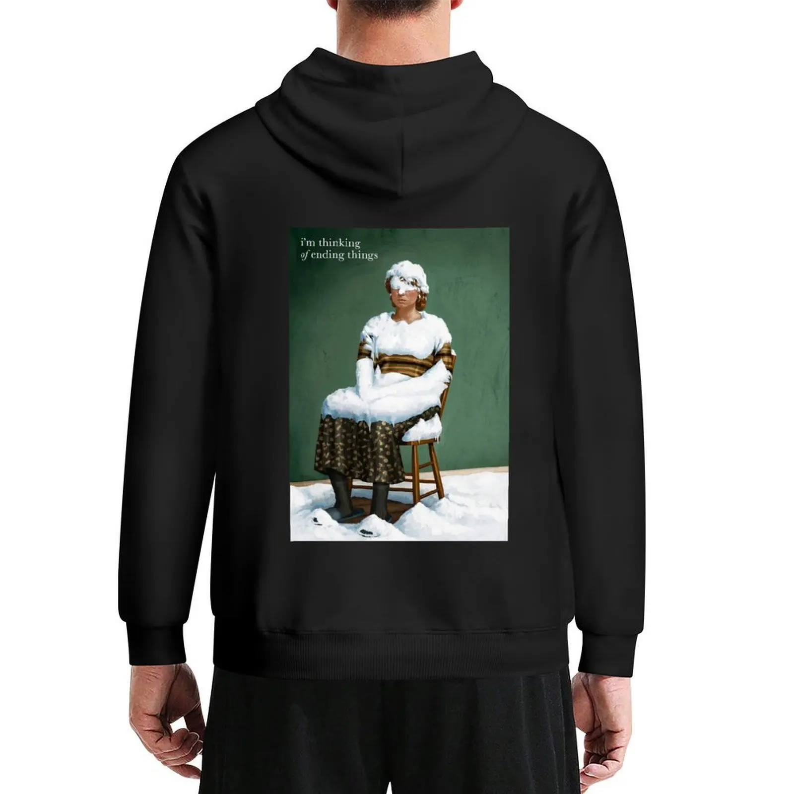 

I'm thinking of ending things Poster Hoodie fashion men blouse mens clothes autumn jacket men tracksuit