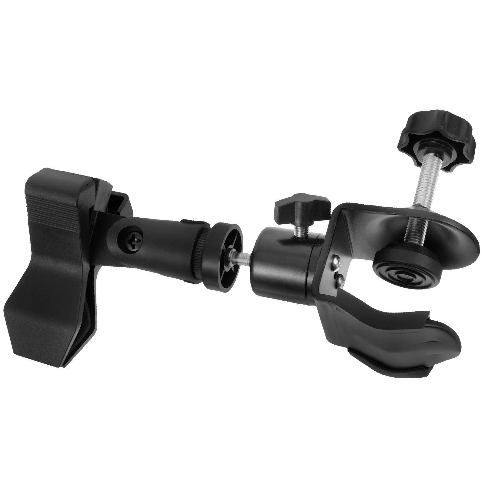 

Saxophone Microphone Clip Holder Mount Clamp for Tripod Camera Monitor Desktop Accessories Secure Grip Easy Installation Plastic